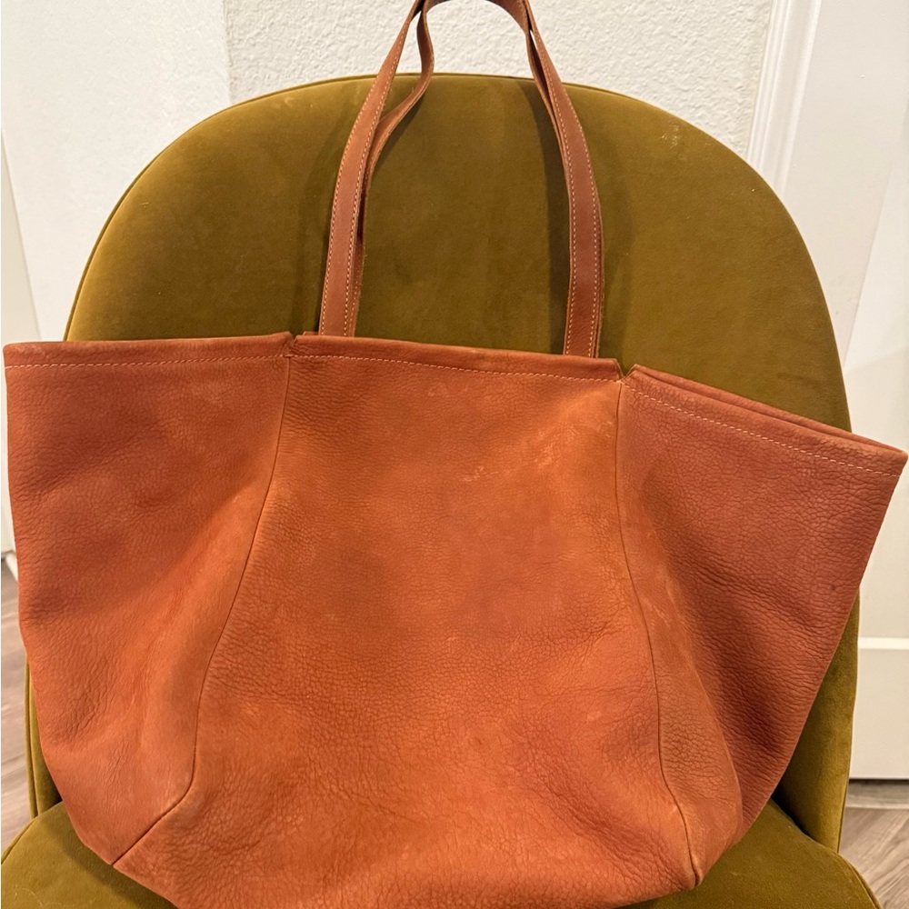 Madewell Oversized Suede Tote